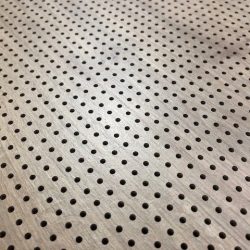 Panneau acoustique avec perforation ronde | Artphony Fabricant français de panneaux décoratifs acoustiques